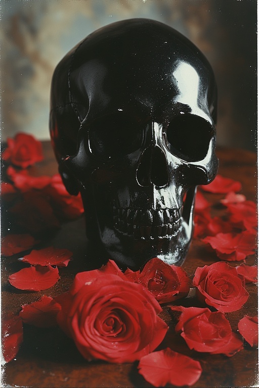 Ein Bild, das Schädel, Rose, Bild, Blume enthält.

KI-generierte Inhalte können fehlerhaft sein.